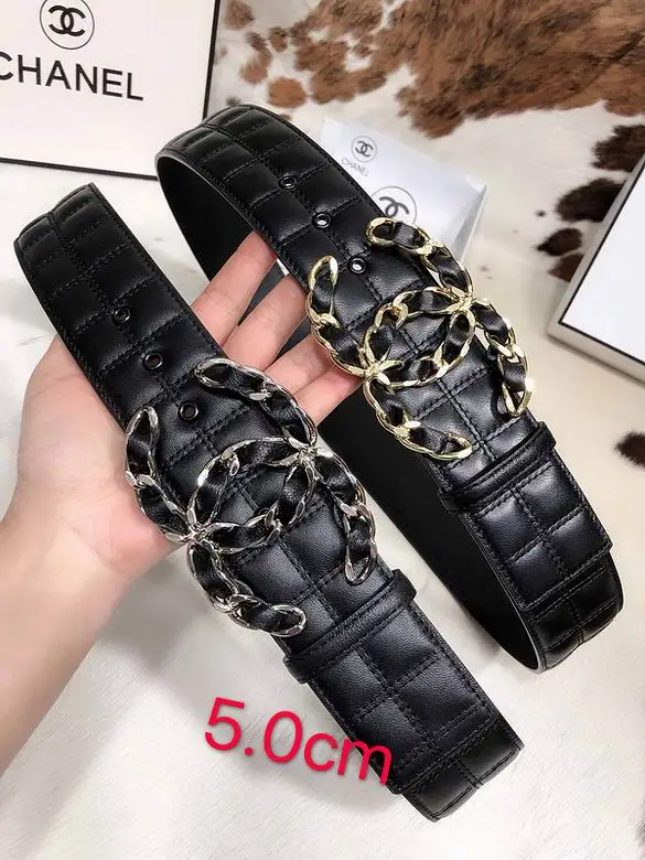 Chanel Belt 50mmX95-115cm 7D06